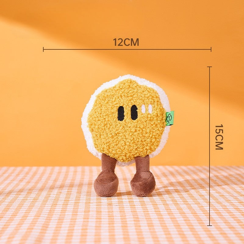 New Animal Squeaky Plush Dog Toys - Crinkle & Chew Resistant for Puppy Teething