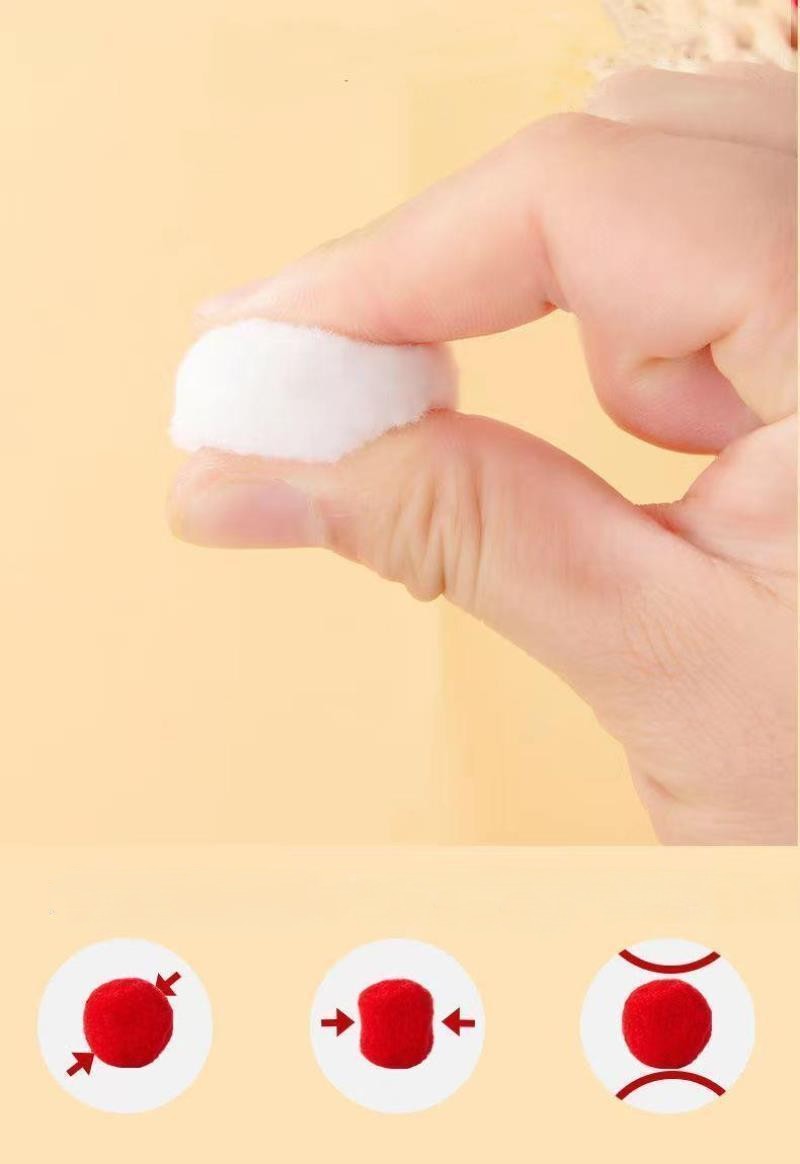 Cat Toy Gun with Plush Balls - Auto-Launch Interactive Wand, Boredom Buster for Indoor Cats