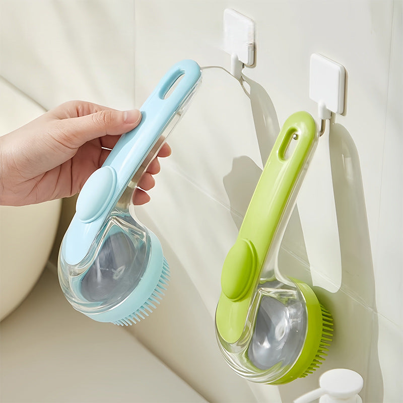 Pet Bath Brush - Massage & Scrubbing Tool for Dogs & Cats During Bath Time