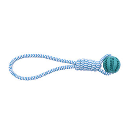 Woven Rope Food-Dispensing Pet Toy Ball