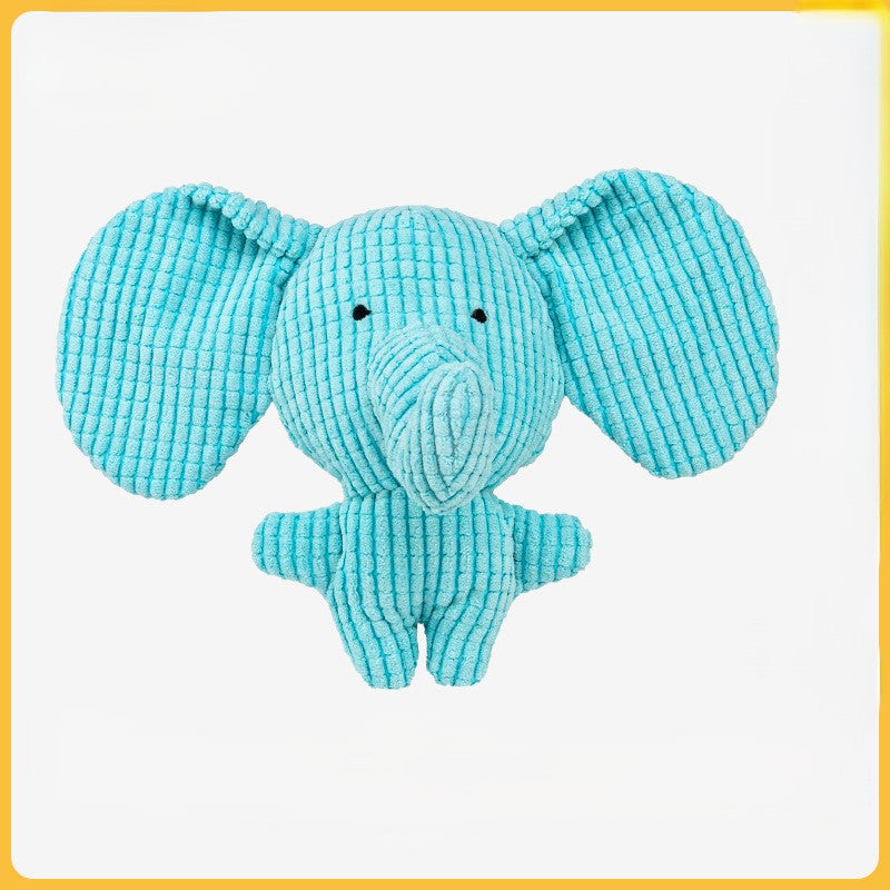 Durable Plush Squeaky Toys for Puppies & Small Dogs