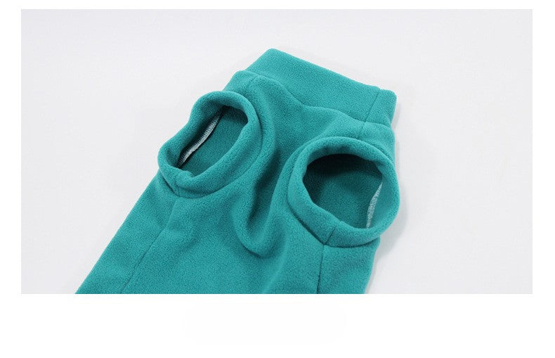 Large Dog Winter Vest -Sherpa Fleece Warm Coat for Golden Retrievers & Labs