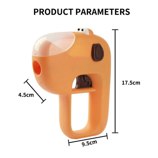 Treat Launch Toy - One-Click Pet Treat Dispenser for Cat & Dog Bonding Play