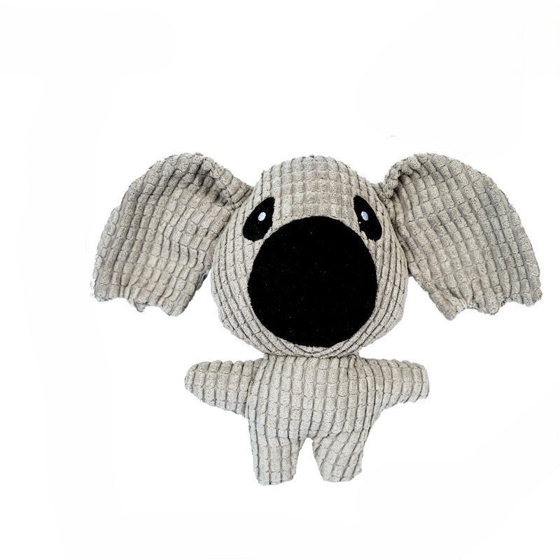 Durable Plush Squeaky Toys for Puppies & Small Dogs