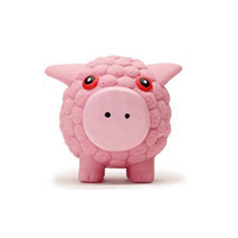 Natural Latex Dog Toy with Squeaker