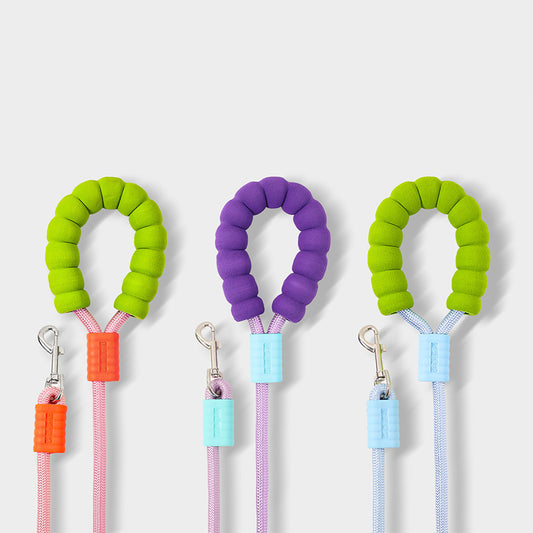 Faux-Nylon Dog Leash with Swivel Clasp