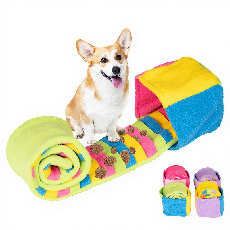 Snuffle Mat & Sniffing Puzzle - Multi-Functional Dog Enrichment Mat for Foraging and Slow Feeding