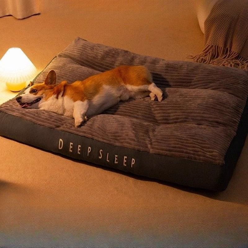 All-Season Reversible & Washable Pet Bed for All Sizes