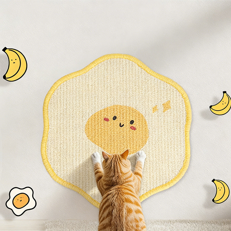 Sisal Cat Scratching Board Stickable Anywhere