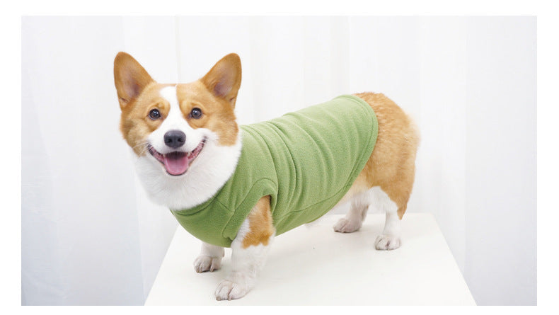 Large Dog Winter Vest -Sherpa Fleece Warm Coat for Golden Retrievers & Labs