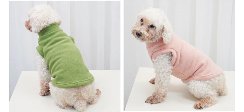 Large Dog Winter Vest -Sherpa Fleece Warm Coat for Golden Retrievers & Labs