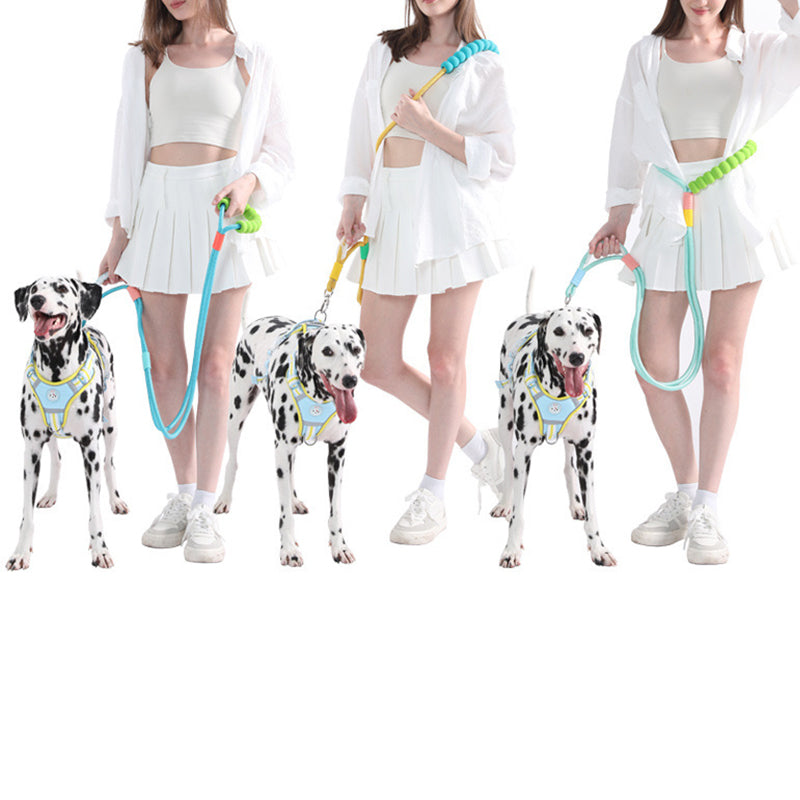 Anti-Pull Collar Multi-Way Leash NBR Handle