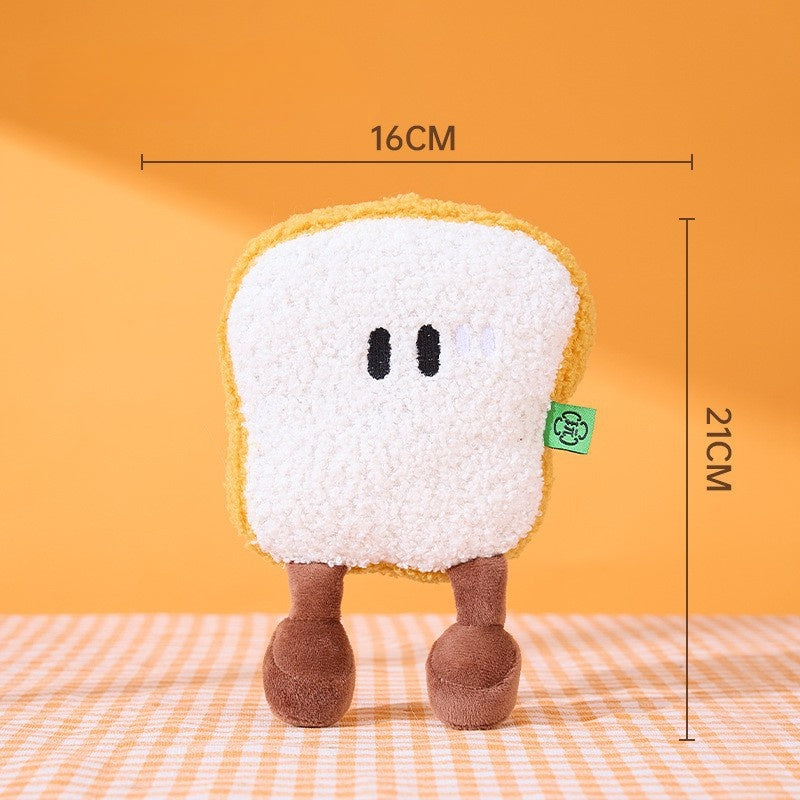 New Animal Squeaky Plush Dog Toys - Crinkle & Chew Resistant for Puppy Teething