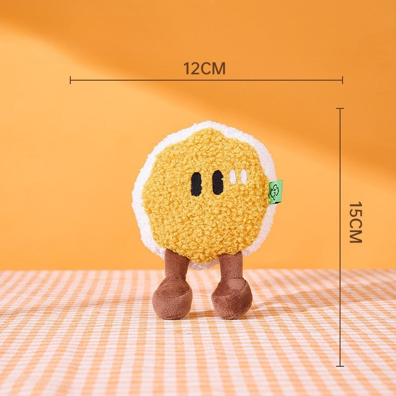 New Animal Squeaky Plush Dog Toys - Crinkle & Chew Resistant for Puppy Teething