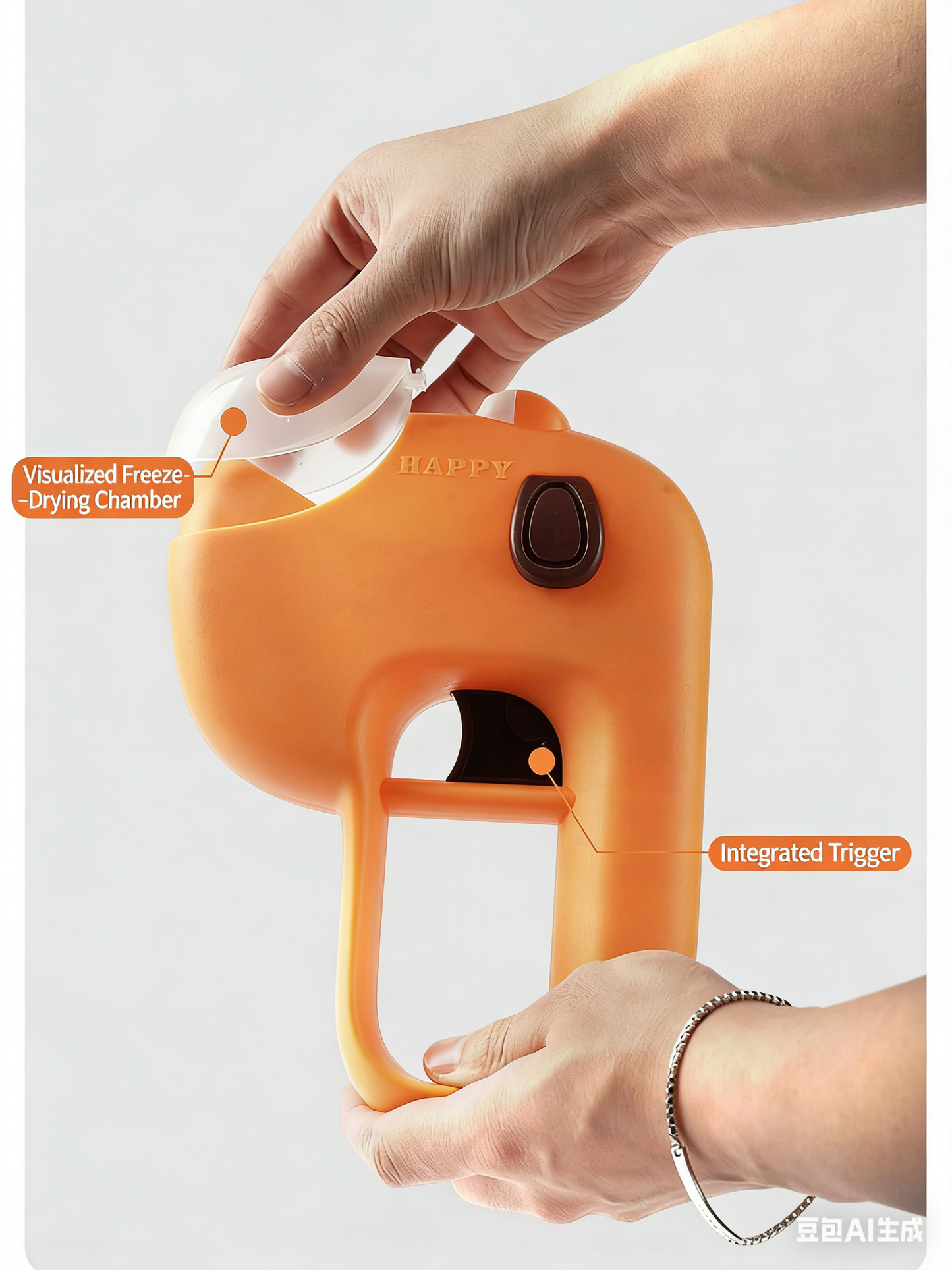 Treat Launch Toy - One-Click Pet Treat Dispenser for Cat & Dog Bonding Play