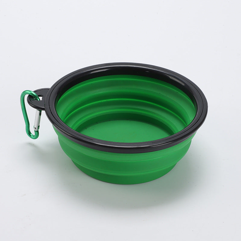 Portable Pet Bowl - Collapsible Silicone