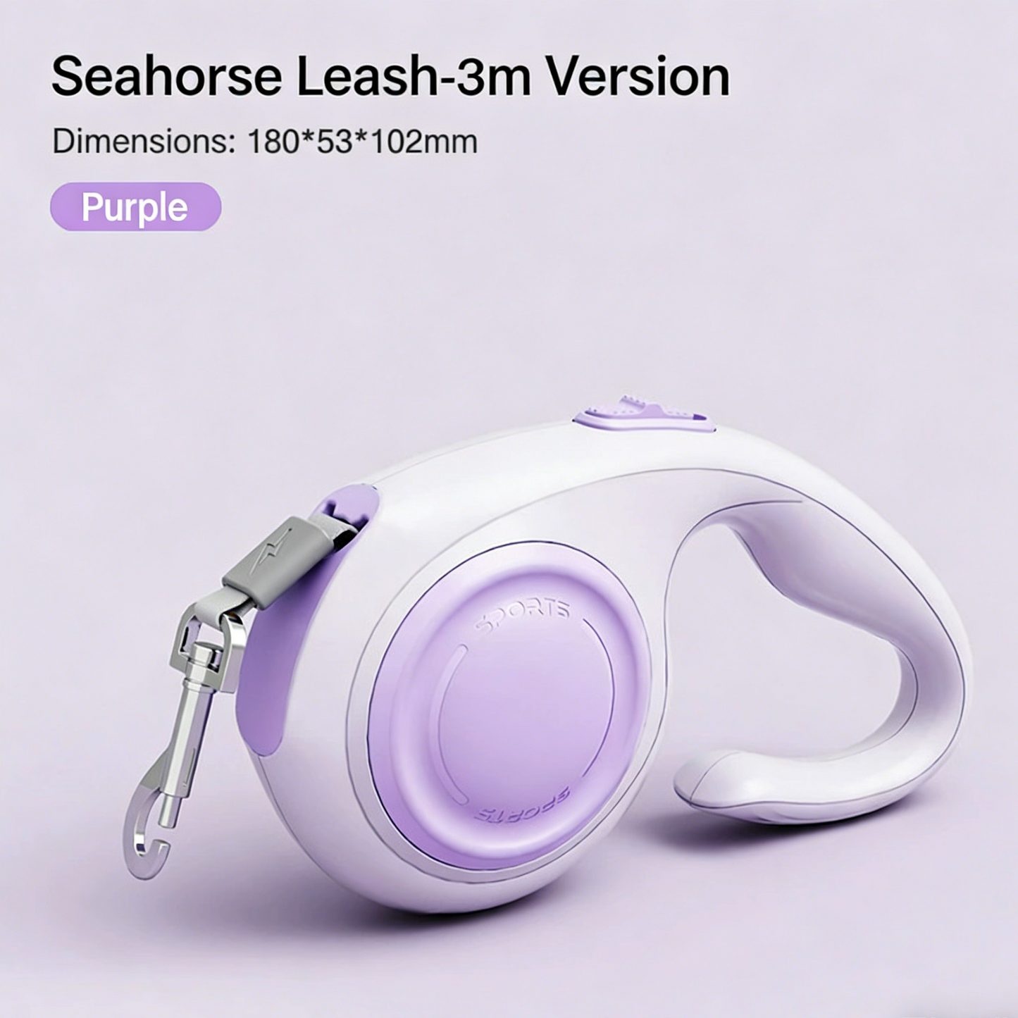 Automatic Retractable Dog Cat Leash with Anti-Pull Control