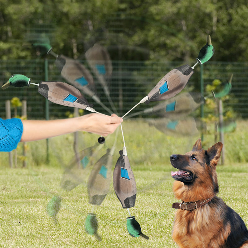 Duck-Shaped EVA Fetch Dog Toy