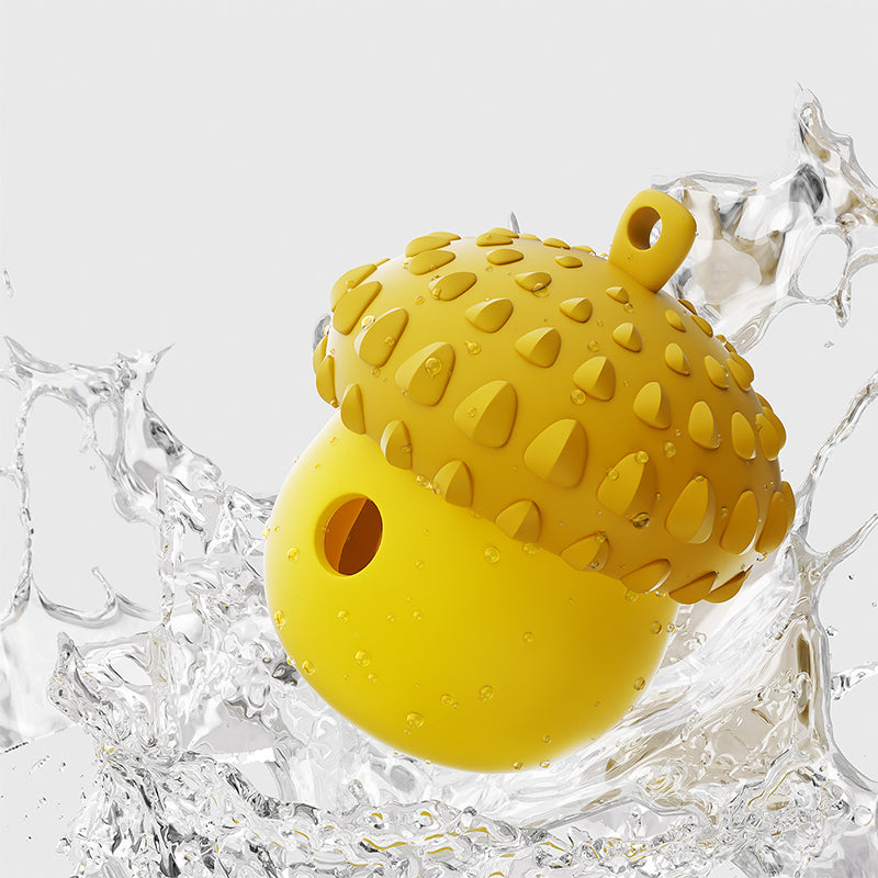 Pinecone-Shaped Pet Treat Toy