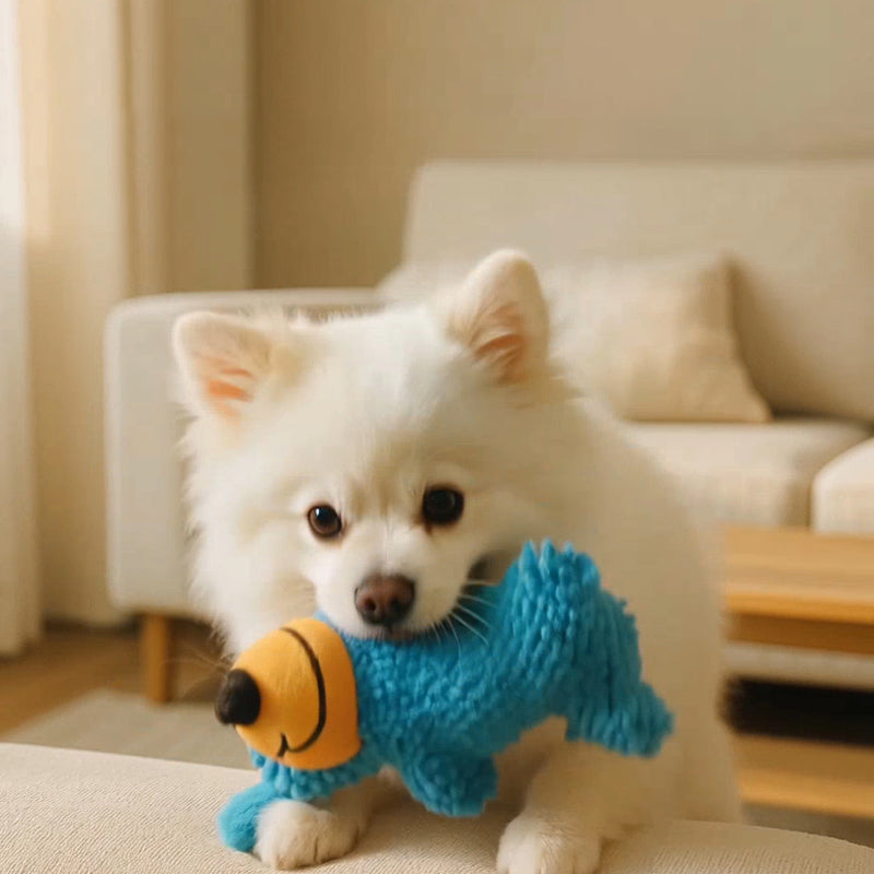 Interactive Squeaky Dog Toy