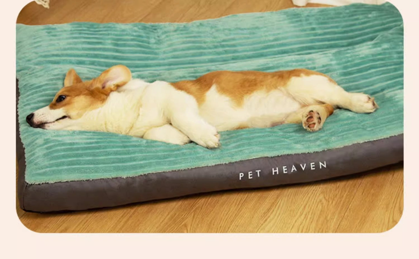 All-Season Reversible & Washable Pet Bed for All Sizes