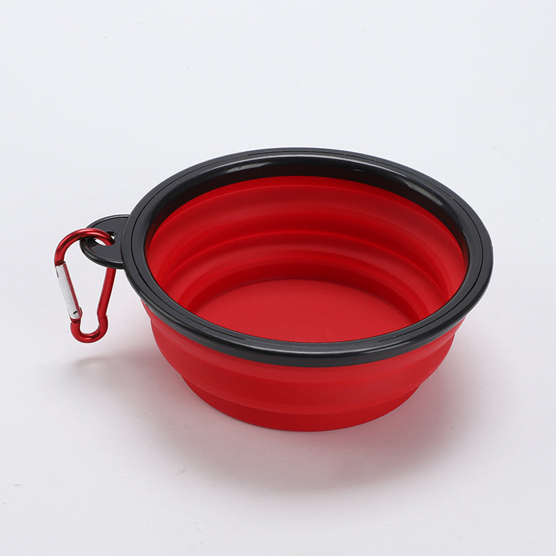 Portable Pet Bowl - Collapsible Silicone