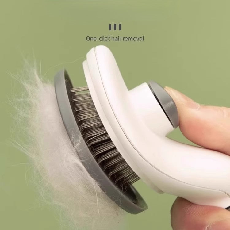Deshedding Comb for Cats & Dogs - Pet Grooming Brush for Shedding Control