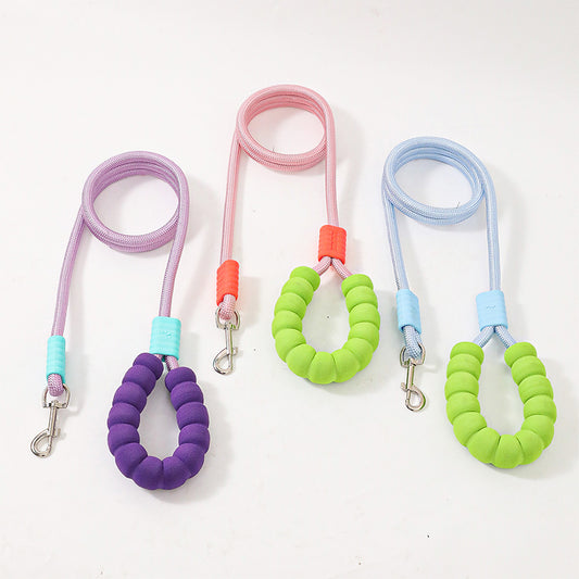 Faux-Nylon Dog Leash with Swivel Clasp