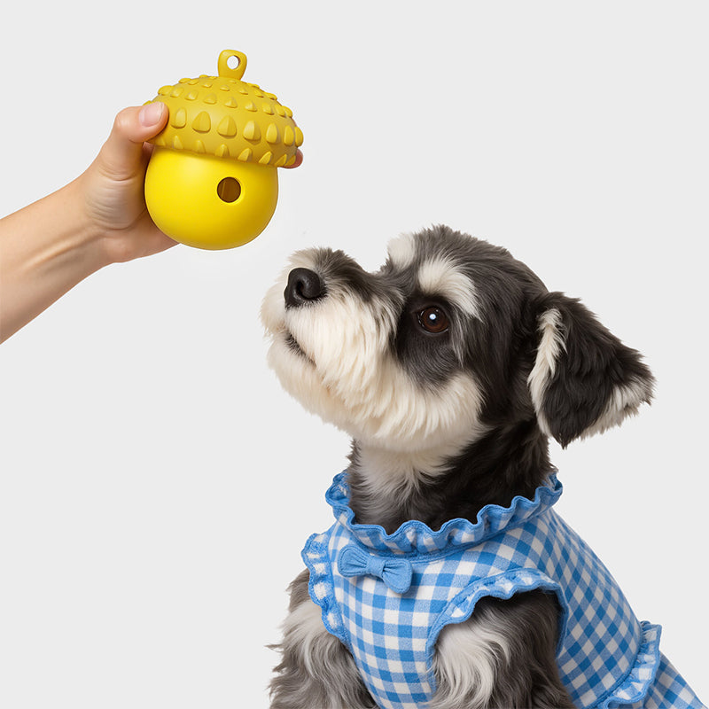 Pinecone-Shaped Pet Treat Toy
