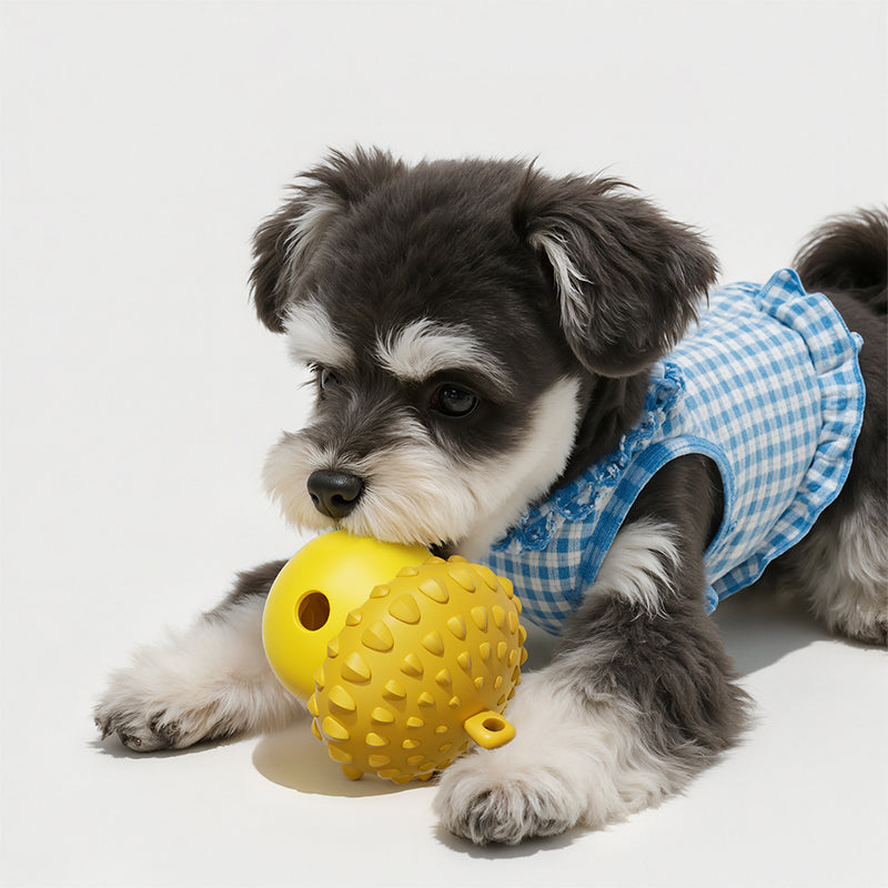 Pinecone-Shaped Pet Treat Toy
