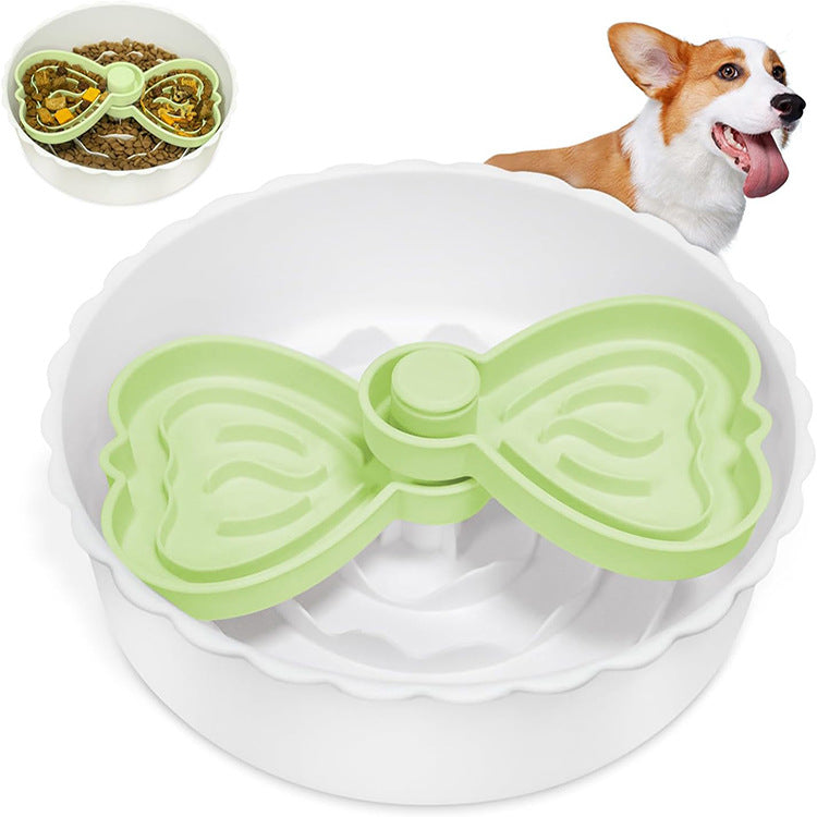 Slow Feed Licking Bowl with Suction Cups - Multi-Function Pet Feeder for Anxiety, Fast Eaters & Messy Drinkers