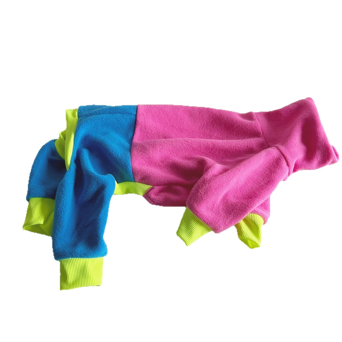 Pitaya Dog Sweater  - Color Block Four-Leg Winter Wear for Extra Warmth, Tailored for Sighthound
