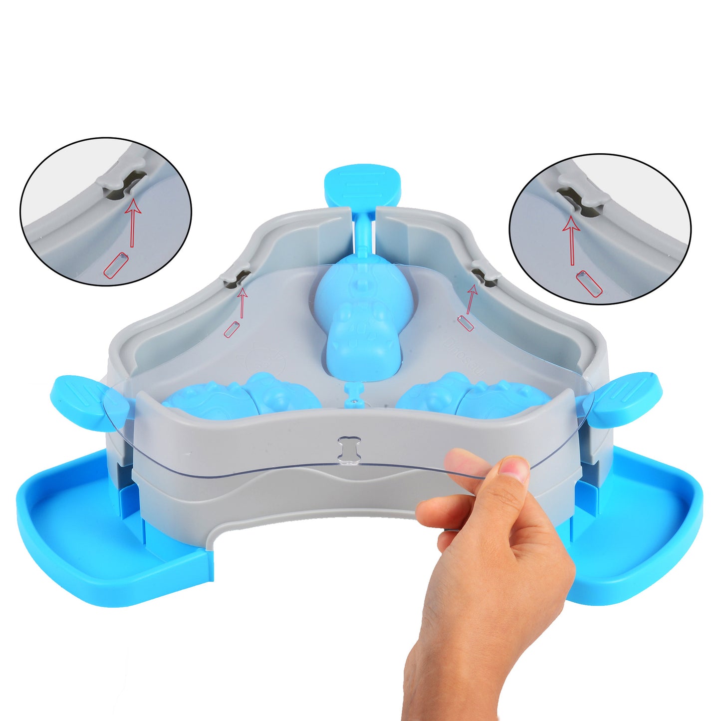 3-IN-1 Pet Interactive Feeder for Dogs & Cats, Press-to-Reward Puzzle Toy