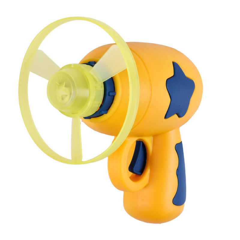 Cat Toy Gun with Flying Disks - Auto-Launch Spinner for High-Energy Cats