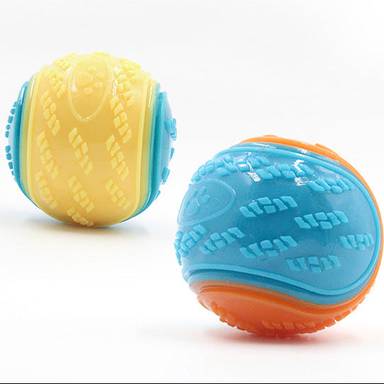 TPR Squeaky C-Ball for Large Dogs Chew