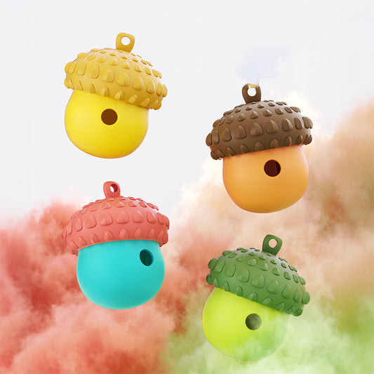 Pinecone-Shaped Pet Treat Toy