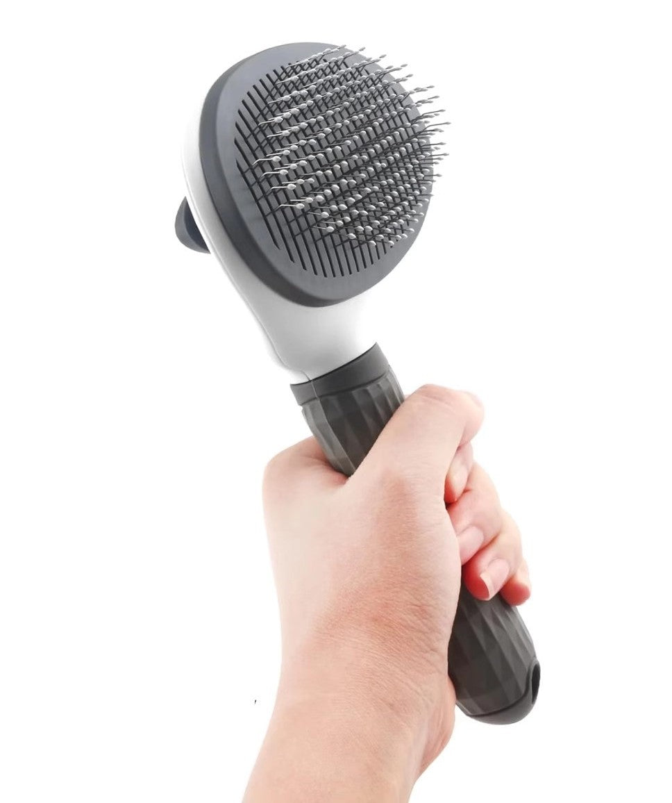 Deshedding Comb for Cats & Dogs - Pet Grooming Brush for Shedding Control