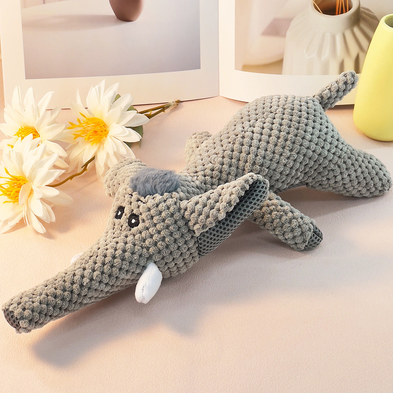 Durable Plush Squeaky Toys for Puppies & Small Dogs