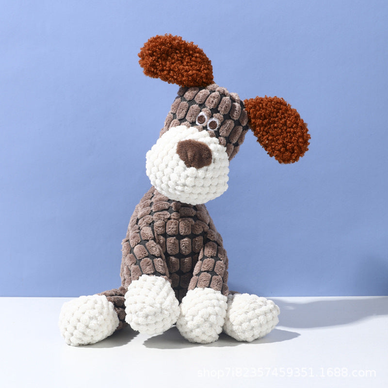 Silly Donkey Squeaky Plush Dog Toy