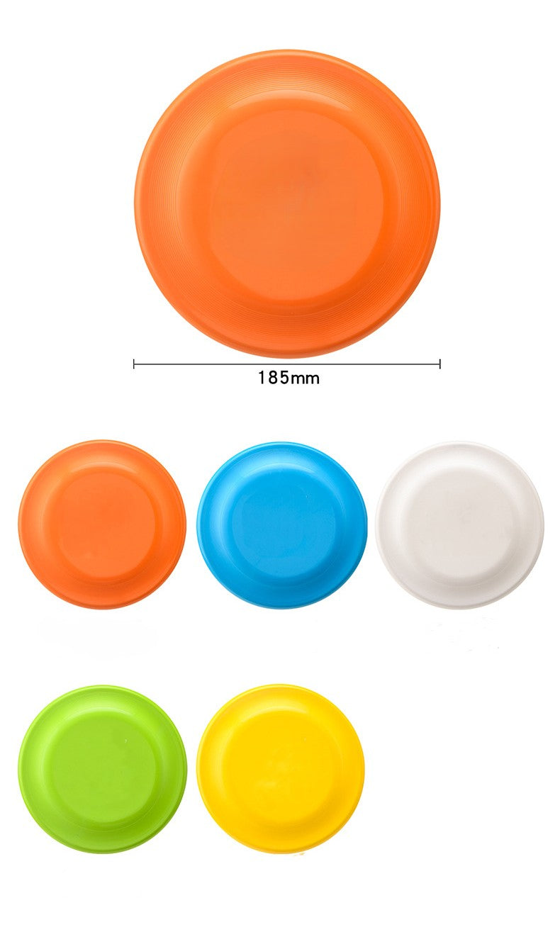 Small Dog Flyer 185mm - Puppy Training & Interactive Fetch Toy for Small Breeds