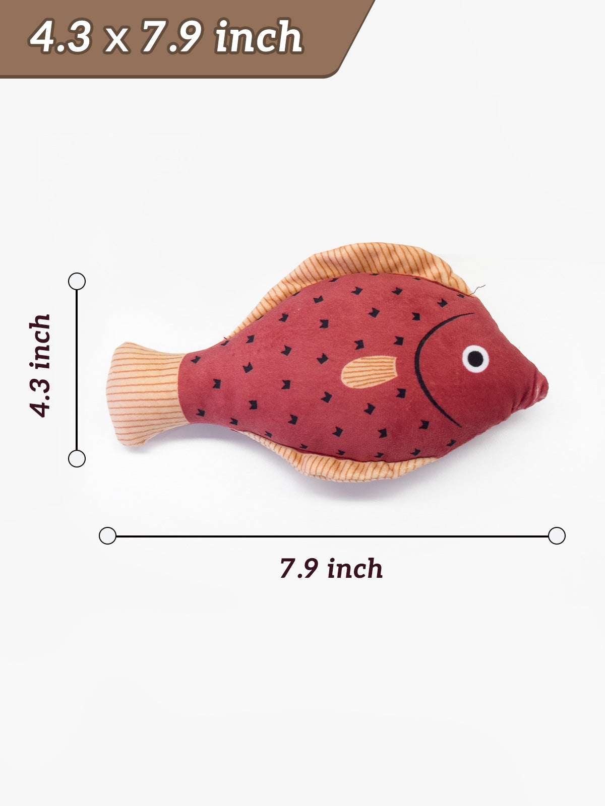 Pet Toys 8 inches Crinkle Sound Bell Ring Squeak