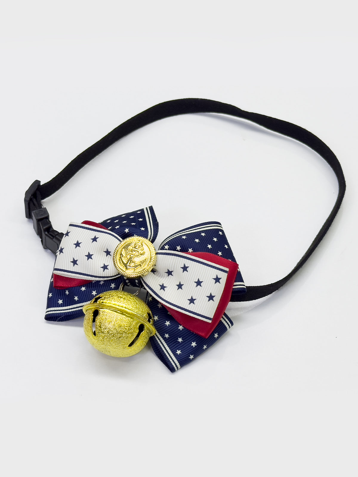 Cat Dog Collar Bandana Bowknot Bell Cute