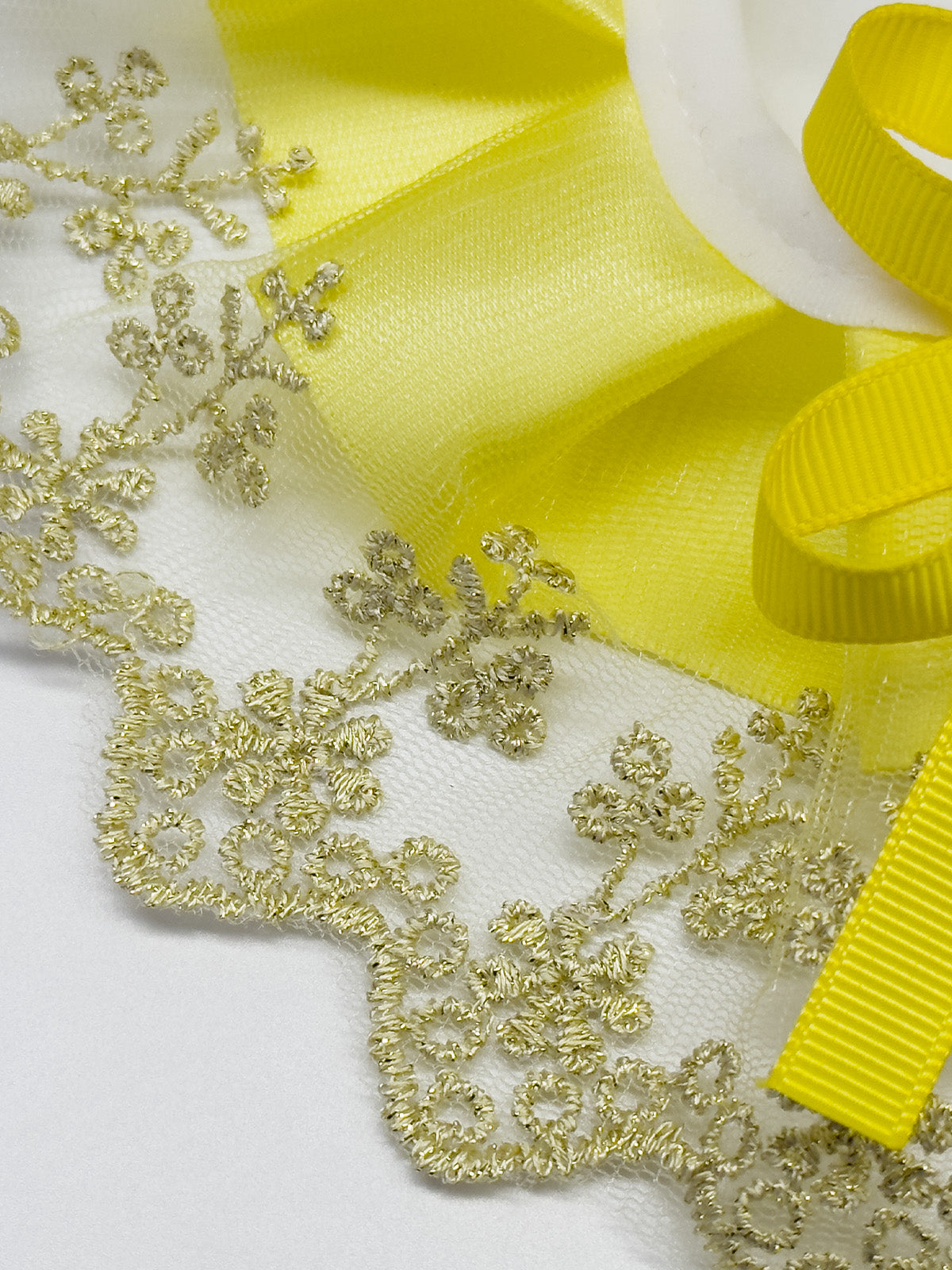 Cat Dog Collar Two Color Bowknot Flower Lace-up Sheer