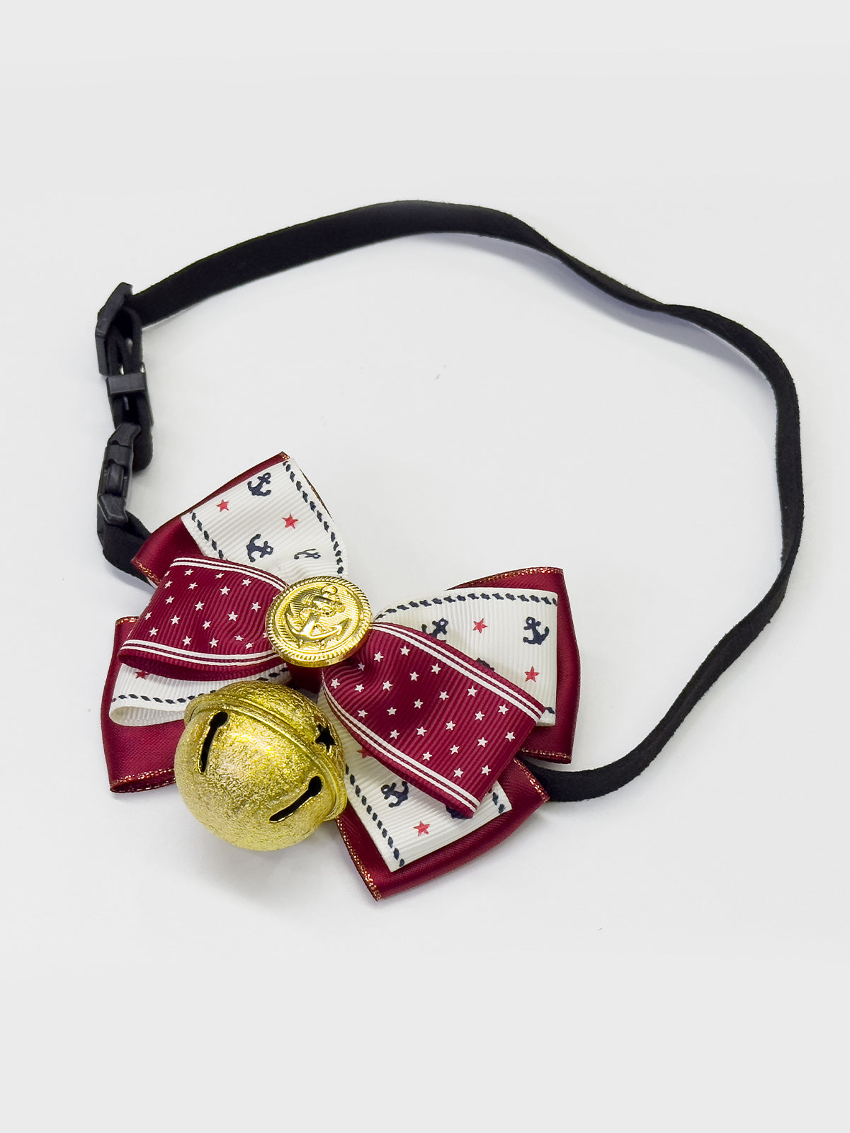 Cat Dog Collar Bandana Bowknot Bell Cute