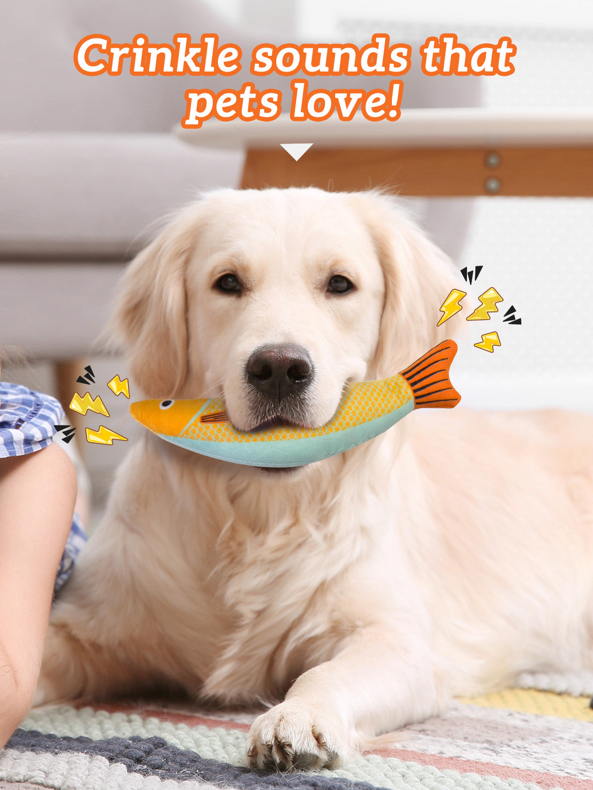 Pet Toys 9 inches Crinkle Sound Paper Cat Dog Squeaky