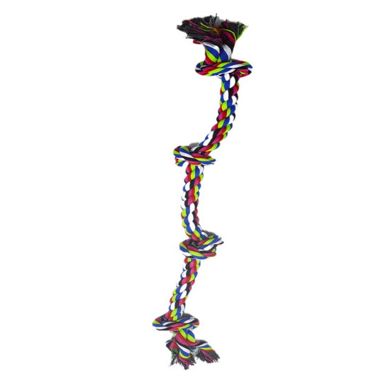 Indestructible Dog Rope Toy - Interactive Tug & Chew for Aggressive Chewers