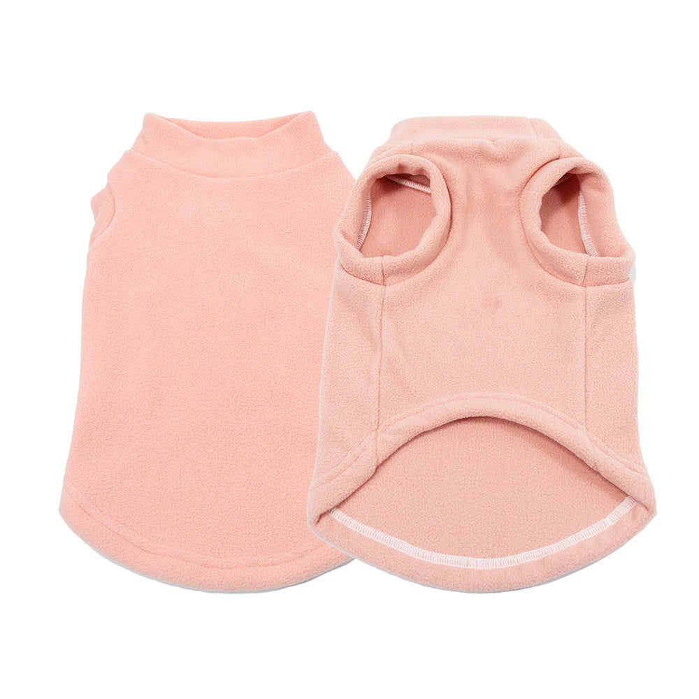 Large Dog Winter Vest -Sherpa Fleece Warm Coat for Golden Retrievers & Labs