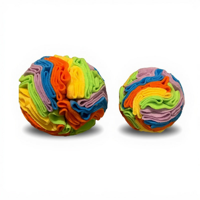 Snuffle Ball Treat Toy - Interactive Dog Sniffing Puzzle for Foraging Fun & Slow Feeding