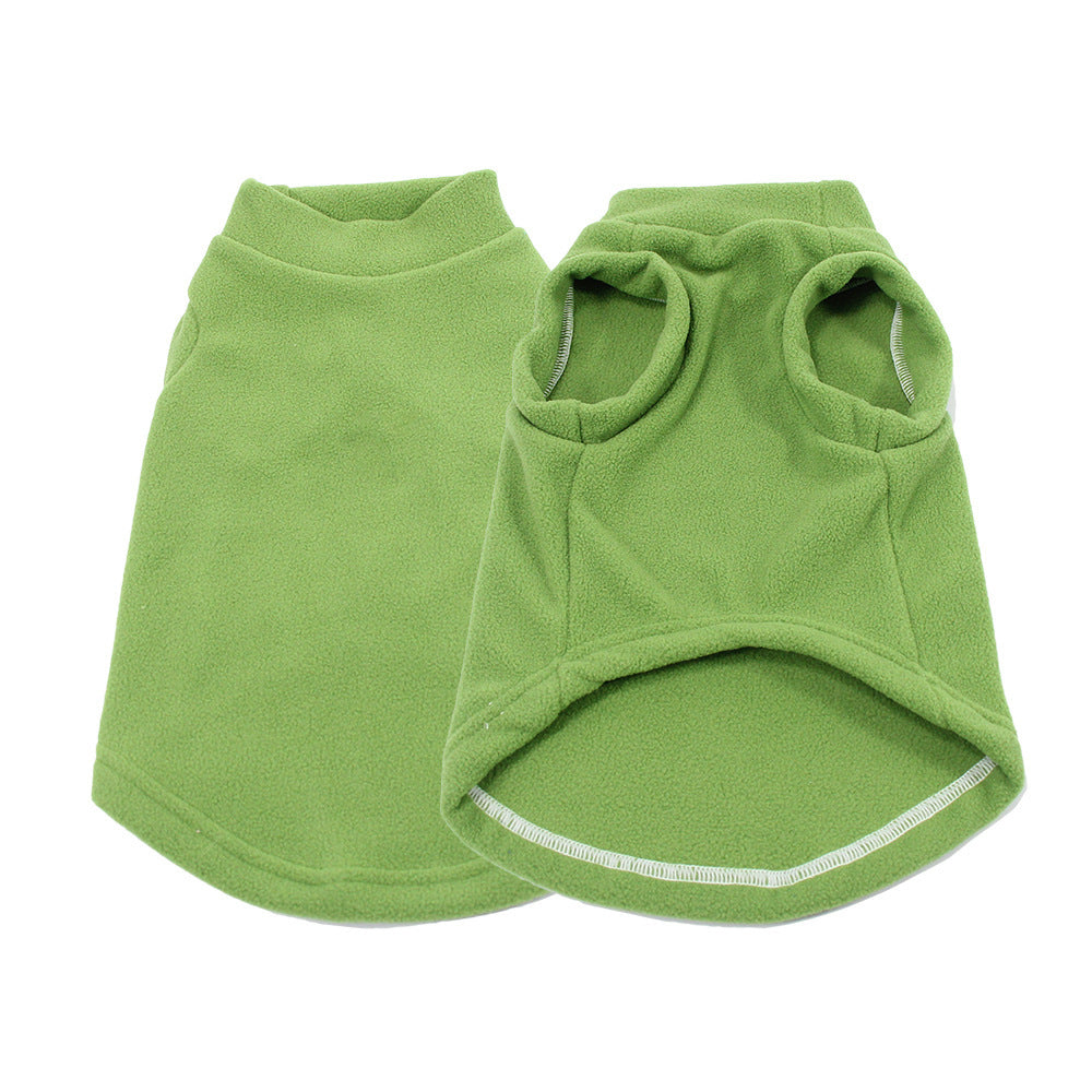 Large Dog Winter Vest -Sherpa Fleece Warm Coat for Golden Retrievers & Labs