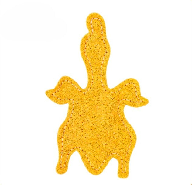 Organic Luffa Cat Toy Trio - Chew, Scratch, Tease for Dental Health & Fun